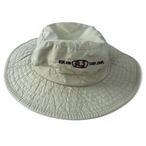 Ron Jon Surf Shop Bucket Hat Green Size Medium Men’s Classic Logo Cap Beachwear
